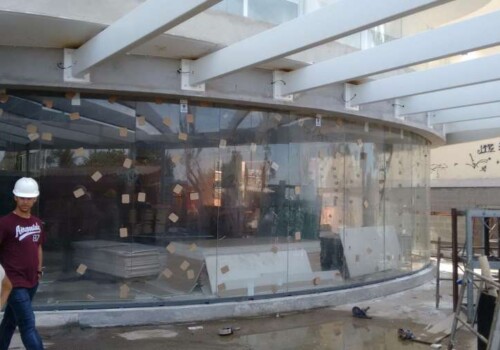 Película Decorativa aplicada no Design Hotel Recreio