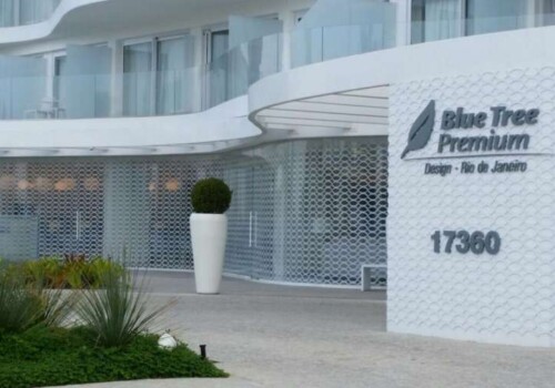 Película Decorativa aplicada no Design Hotel Recreio